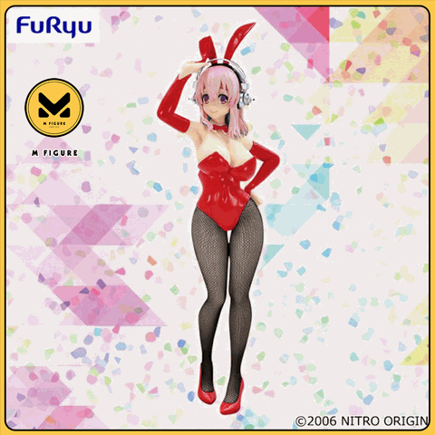 MÔ HÌNH Sonico - SoniComi (Super Sonico) - BiCute Bunnies - Red Color ver. (FuRyu) FIGURE CHÍNH HÃNG