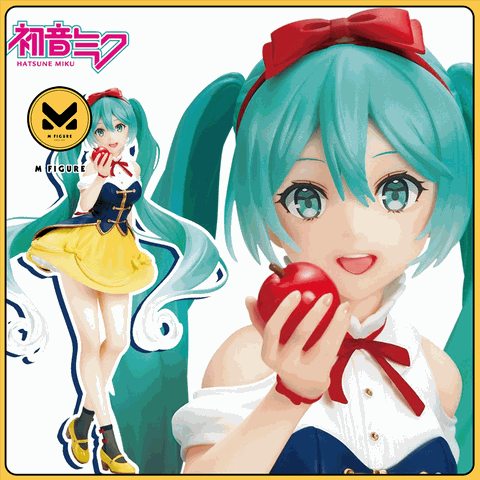 MÔ HÌNH Hatsune Miku - Vocaloid - Piapro Characters - Hatsune Miku Wonderland Series - Shirayukihime (Taito) FIGURE CHÍNH HÃNG