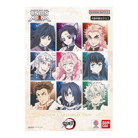 THẺ BÀI Demon Slayer: Kimetsu no Yaiba - UNION ARENA - NEW CARD SELECTION PACK CARD CHÍNH HÃNG
