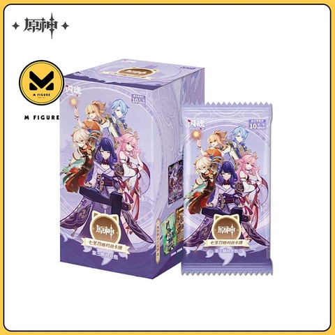 THẺ BÀI Genshin Impact - Seven Saints Call Battle Card - Booster Pack vol.3 (MiHoYo & ShiningSoul) CHÍNH HÃNG