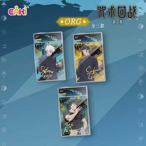 THẺ BÀI Jujutsu Kaisen -Clear Card Collection - (EAKI) PACK CARD CHÍNH HÃNG