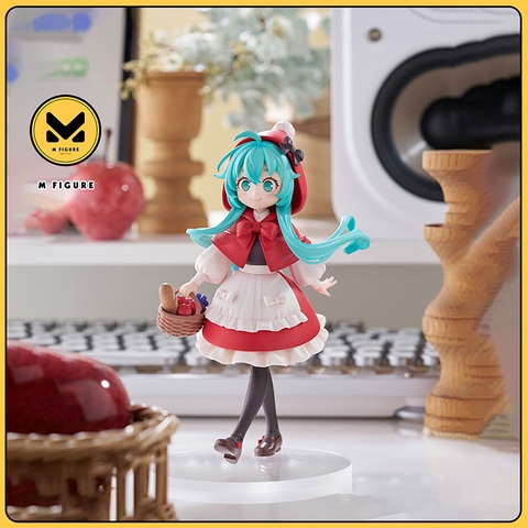 [PRE ORDER] MÔ HÌNH Hatsune Miku - Little Red Riding Hood ver - Desktop Fairy (FuRyu) FIGURE CHÍNH HÃNG