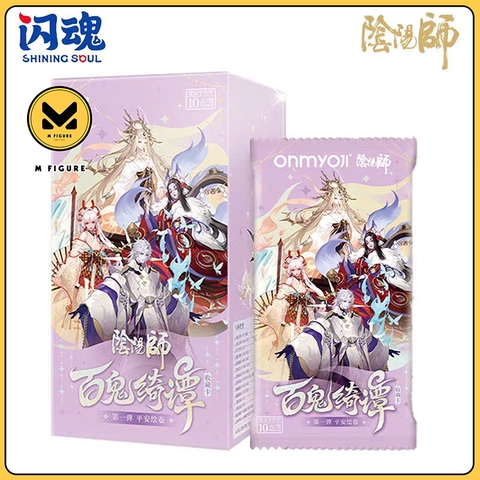 THẺ BÀI Onmyoji Thận Lâu Thâm Bí Lục - Trading Cards (Shining Soul) PACK CARD CHÍNH HÃNG