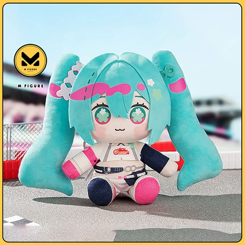 [PRE ORDER] Bông Hatsune Miku - Racing Ver. 2025 - Huggy Doll Plushie (Good Smile Racing) BÔNG CHÍNH HÃNG