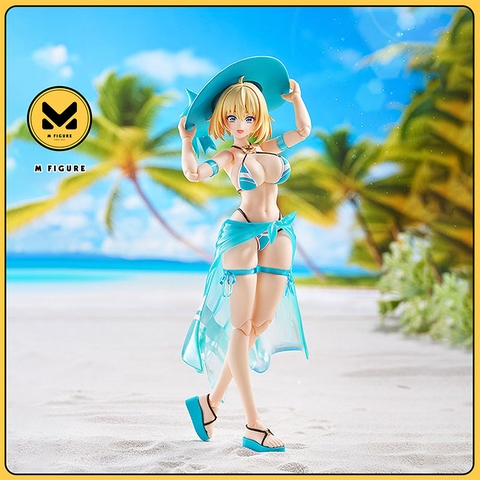 [Pre Order] MÔ HÌNH Sophia F. Shirring - Swimsuit ver - Bunny Suit Planning- Figma (#674) (Max Factory) FIGURE CHÍNH HÃNG
