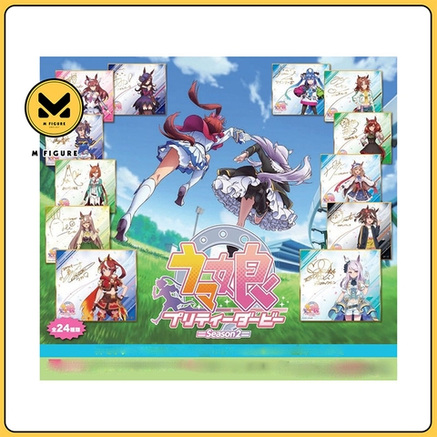 THẺ BÀI Uma Musume Pretty Derby Season 2 - Trading Mini Shikishi (BANDAI) PACK Shikishi CHÍNH HÃNG