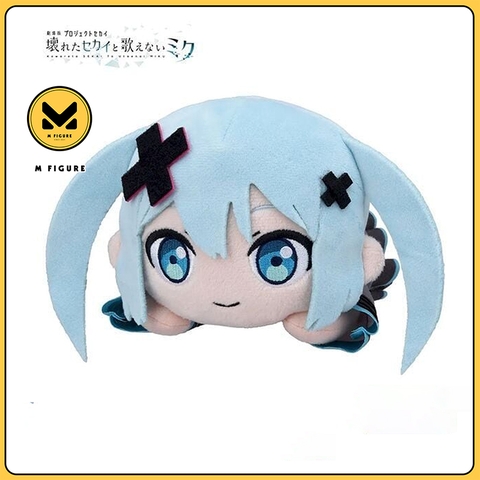 Bông Hatsune Miku - Gekijouban Project Sekai Kowareta Sekai to Utaenai Miku - Nesoberi (SEGA FAVE) Plushie CHÍNH HÃNG