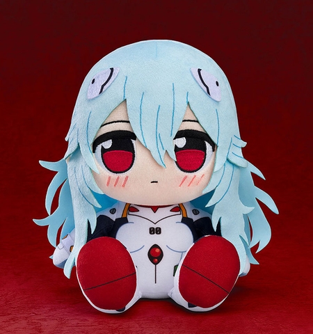 [PRE ORDER] Bông Ayanami Rei - Long Hair: White Plugsuit - Evangelion Shin Gekijouban - Kuripan Plushie (Good Smile Company) BÔNG CHÍNH HÃNG