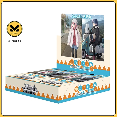 THẺ BÀI Yurucamp Laid-Back Camp SEASON 3 - Weiss Schwarz - Booster Box (Bushiroad) PACK CARD CHÍNH HÃNG