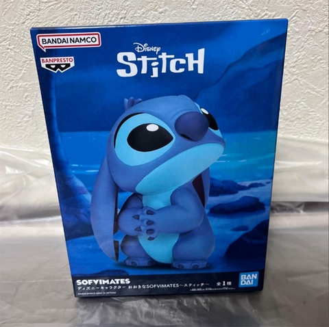MÔ HÌNH Stitch - Lilo & Stitch - Ookina Sofvimates - Sofubi Figure (Bandai Spirits) FIGURE CHÍNH HÃNG