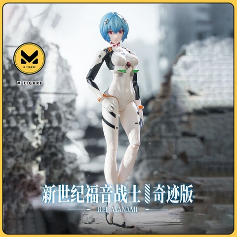 MÔ HÌNH Ayanami Rei - Plug Suit - Evangelion Shin Gekijouban- Fantastics Series (Blokees) MODEL KIT CHÍNH HÃNG