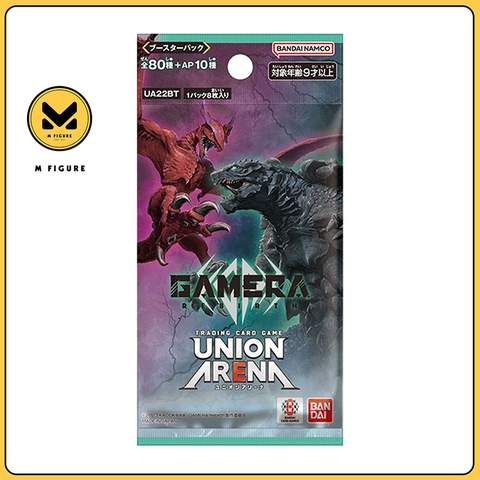 THẺ BÀI GAMERA - Rebirth - UNION ARENA [UA22BT]  (Bandai) PACK CARD CHÍNH HÃNG