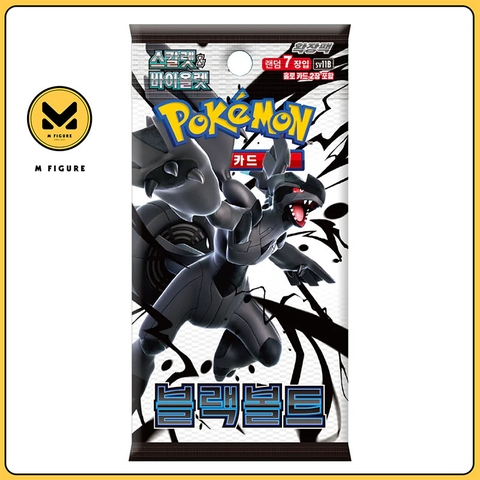THẺ BÀI Pokemon - Black Bolt [sv11B] (Korean Ver) (The Pokémon Company) PACK CARD CHÍNH HÃNG