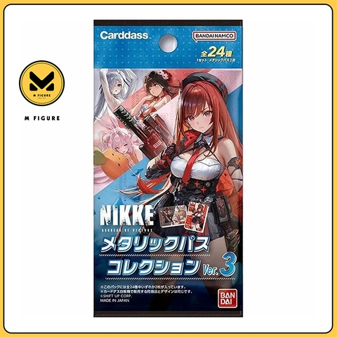 THẺ BÀI Goddess Of Victory: Nikke - Metallic Pass Collection Ver. 3  (Bandai) PACK CARD CHÍNH HÃNG
