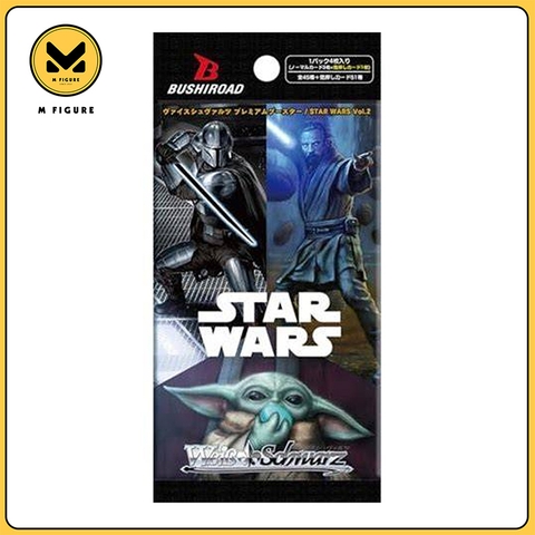 THẺ BÀI STAR WARS Vol.2 Premium - Weiss Schwarz (Bushiroad) PACK CARD CHÍNH HÃNG