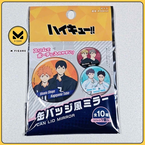 HUY HIỆU HaiKyuu!! - Can Lid Badge (Movic) GOODS CHÍNH HÃNG