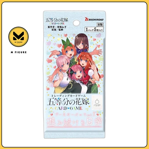 THẺ BÀI Gotoubun no Hanayome (The Quintessential Quintuplets) - Card Game Vol.5  (Bushiroad) PACK CARD CHÍNH HÃNG