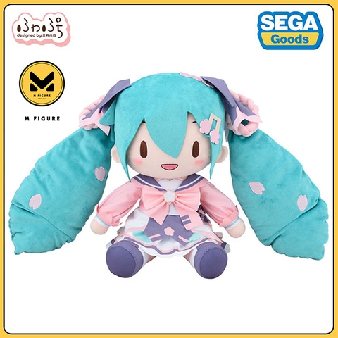 [PRE ORDER] Bông Hatsune Miku - New School - Size LL Fuwa Puchi Plushie (SEGA) Plushie CHÍNH HÃNG