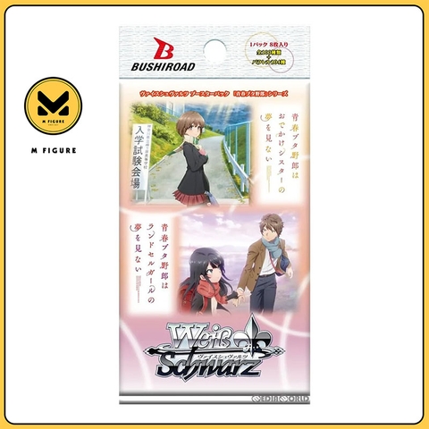 THẺ BÀI Seishun Buta Yarou (Bunny Girl Senpai) - Weiss Schwarz (Bushiroad) PACK CARD CHÍNH HÃNG