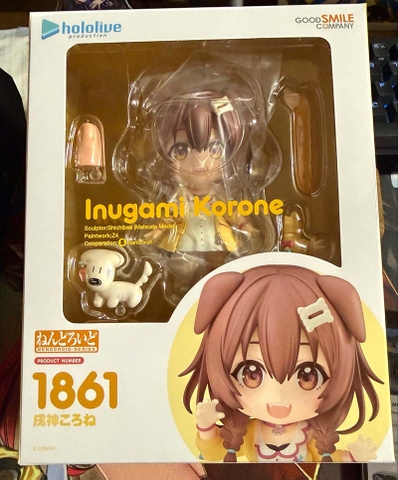 MÔ HÌNH Inugami Korone - Hololive - Nendoroid (#1861) (Good Smile Company) FIGURE CHÍNH HÃNG