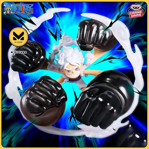 MÔ HÌNH Monkey D. Luffy - Gear 5 White Gun Barrage Special - One Piece - World Collectable (Bandai Spirits) FIGURE CHÍNH HÃNG