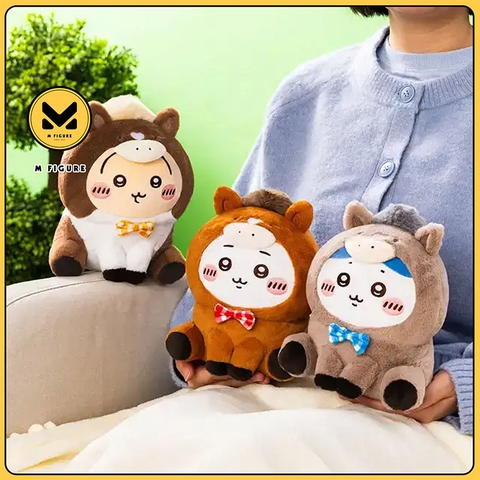 Bông Chiikawa - Hachiware - Usagi - Happy Bag 2026 (Umadoshi) (Gray Parka Service) Plush Mascot CHÍNH HÃNG