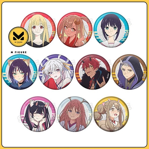 [PRE ORDER] FULL SET Huy Hiệu Cosmic Princess Kaguya! - Chou Kaguya-hime! Trading Can Badge (Anicraft) GOODS CHÍNH HÃNG