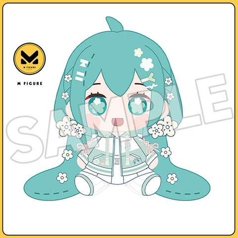 [PRE ORDER] Bông Hatsune Miku - Flower Ver - Miku Hug Series HUGGY DOLL PLUS (Good Smile Company) Plushie CHÍNH HÃNG