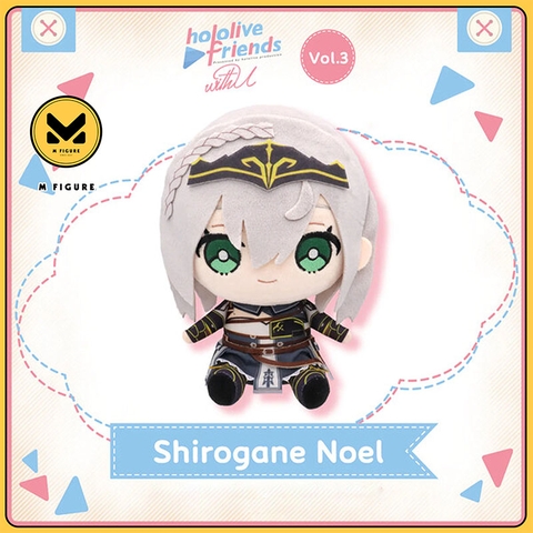 Bông Shirogane Noel - Hololive Friends With U (Vol.3) (Cover Corporation) PLUSHIE CHÍNH HÃNG