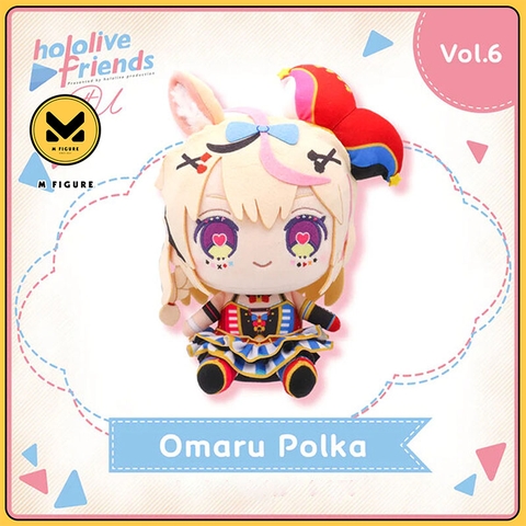 Bông Omaru Polka - Hololive Friends With U (Vol.6) (Cover Corporation) PLUSHIE CHÍNH HÃNG
