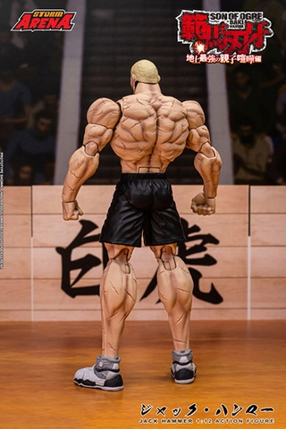 [PRE ORDER] MÔ HÌNH Jack Hammer - Hanma Baki - Storm Arena - 1/12 (Storm Collectibles)  ACTION FIGURE CHÍNH HÃNG