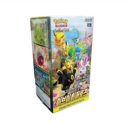 THẺ BÀI Pokemon - Eevee Heroes - Booster Box Korean (The Pokemon Company) PACK CARD CHÍNH HÃNG