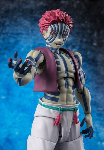 [PRE ORDER] MÔ HÌNH Akaza - MÔ HÌNH Kimetsu no Yaiba - S.H.Figuarts (Bandai Spirits) FIGURE CHÍNH HÃNG