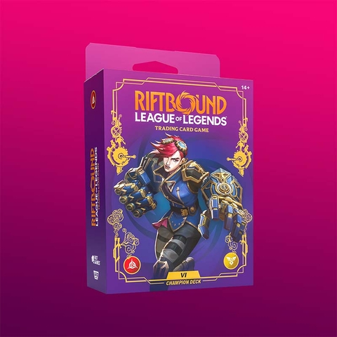 THẺ BÀI Liên Minh Huyền Thoại - Riftbound: Unleashed - Champion Deck - League of Legends TCG/Card Game (Riot Games) CARD CHÍNH HÃNG