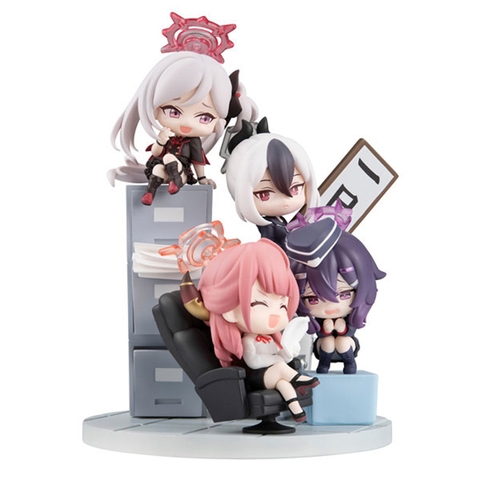 [PRE ORDER] MÔ HÌNH  Asagi Mutsuki - Igusa Haruka - Onikata Kayoko - Rikuhachima Aru - Blue Archive - FigUnity (MegaHouse) FIGURE CHÍNH HÃNG