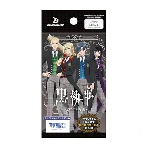 THẺ BÀI Kuroshitsuji  - Boarding School Arc - Weiss Schwarz - Booster Box (Bushiroad) CARD CHÍNH HÃNG