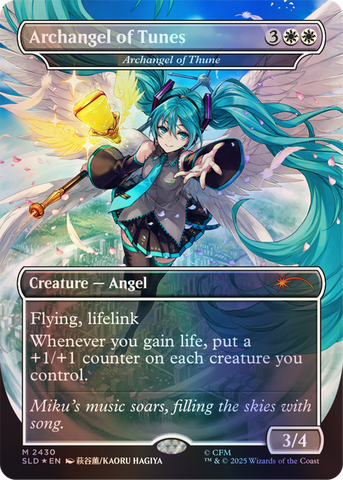 THẺ BÀI Hatsune Miku x Secret Lair - Magic: the Gathering - Commander Deck (Wizard of the Coast) CARD CHÍNH HÃNG