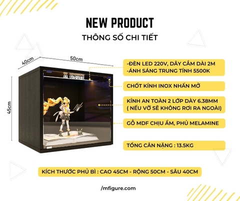 TỦ TRƯNG BÀY MÔ HÌNH - MODULE BOX M1