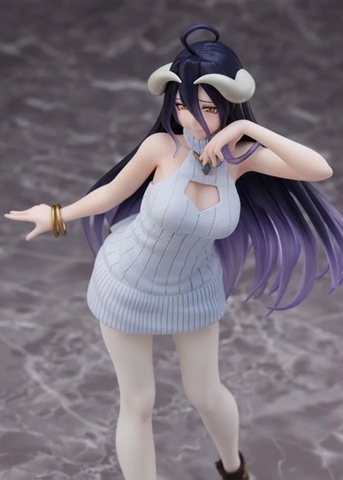 MÔ HÌNH Overlord IV - Albedo - Coreful Figure - Knit Onepiece ver. (Taito) FIGURE CHÍNH HÃNG