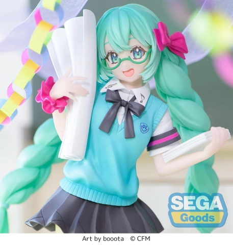 MÔ HÌNH Hatsune Miku - Luminasta - 16th Anniversary Booota Ver. (SEGA) FIGURE CHÍNH HÃNG