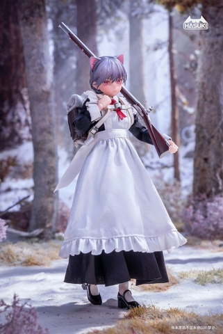 [Pre Order] MÔ HÌNH Musketeer Fikiko - Maid Gunner FKEY - Original - pocket art Series (PA010) - 1/12 (Hasuki) FIGURE CHÍNH HÃNG