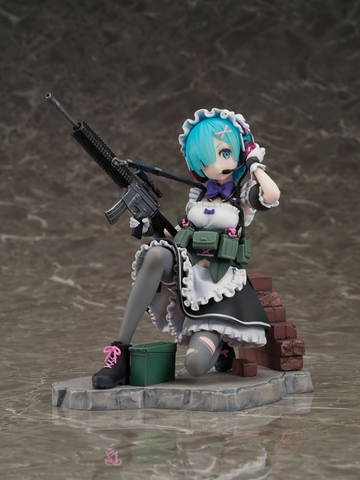 MÔ HÌNH Rem - Re:ZERO -Starting Life in Another World- - Military ver. 1/7 Scale Figure(FuRyu) FIGURE CHÍNH HÃNG