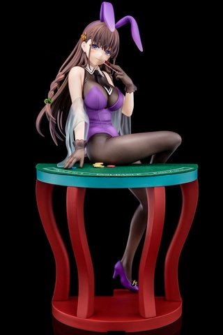 MÔ HÌNH 1/6 scaled pre-painted figure of The Demon Sword Master of Excalibur Academy Elfine Phillet wearing flower's purple bunny costume with Nip Slip Gimmick System(Nippon Columbia) FIGURE CHÍNH HÃNG