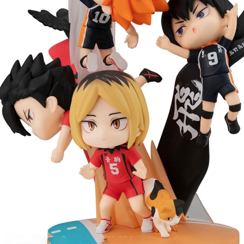 [PRE ORDER] MÔ HÌNH Haikyuu!! Hinata Shouyou – Kageyama Tobio – Kozume Kenma – Kuroo Tetsurou - FigUnity (MegaHouse) FIGURE CHÍNH HÃNG