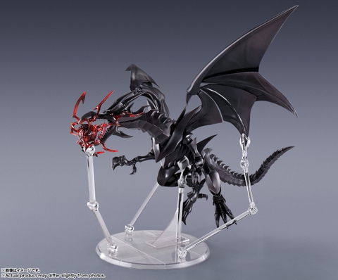 MÔ HÌNH Red Eyes Black Dragon - Yu-Gi-Oh! Duel Monsters - S.H.MonsterArts (Bandai Spirits) FIGURE CHÍNH HÃNG