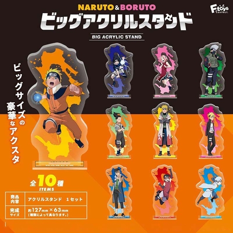 Pack Standee NARUTO & BORUTO Big Acrylic Stand GOODS CHÍNH HÃNG