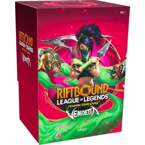 THẺ BÀI Liên Minh Huyền Thoại - Riftbound: League of Legends TCG Vendetta - Vault Bundle (Riot Games) CARD CHÍNH HÃNG
