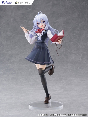MÔ HÌNH Majo no Tabitabi - Elaina - Tenitol - Tenitol Tall - School Uniform Ver. (FuRyu) FIGURE CHÍNH HÃNG