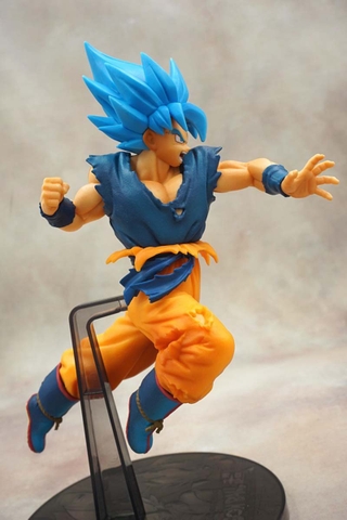 MÔ HÌNH Son Goku SSGSS - Dragon Ball Super Broly - Ultimate Soldiers -The Movie- (II) (Banpresto) FIGURE CHÍNH HÃNG