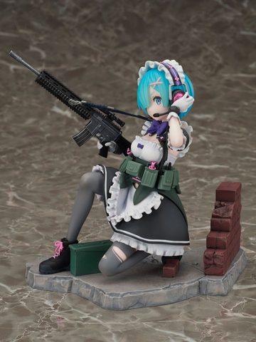MÔ HÌNH Rem - Re:ZERO -Starting Life in Another World- - Military ver. 1/7 Scale Figure(FuRyu) FIGURE CHÍNH HÃNG